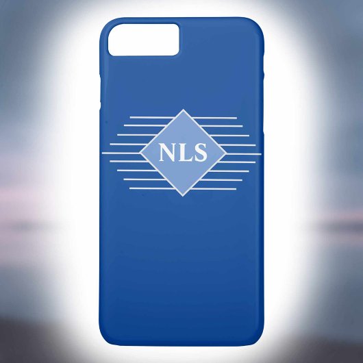 A上エレガントのモノグラムイニシャル頭が切れる Case-Mate iPhoneケース