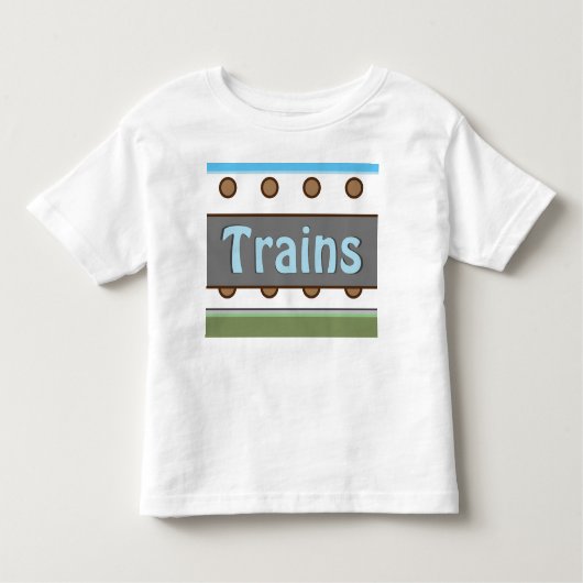 A列車のTシャツ トドラーTシャツ (正面)