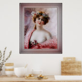 A夏期美しいbyエミール・バーノン ポスター (キッチン)