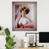 A夏期美しいbyエミール・バーノン ポスター (ホームオフィス)