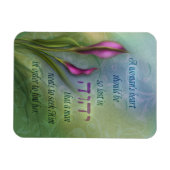 A女性ハート – カラリリー マグネット (横)