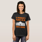 A女性プレイスインホワイトハウス Tシャツ (正面フル)