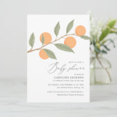 A小さなかわいこちゃんがBaby Showerに向かっている 招待状 (スタンド正面)