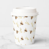 A小さなハチミツが赤ちゃんシャワーを浴びる途中 紙コップ (裏面)