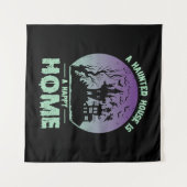 A幽霊のよく出るハウスはハッピーホーム タペストリー (正面(横))