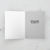 A恋しく思誕生日 カード (内部)