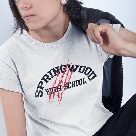 A悪夢オンElm通り |スプリングウッド高校 Tシャツ