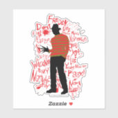 A悪夢オンElm通り |スリープしない秋 シール (シート)