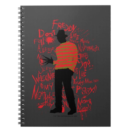 A悪夢オンElm通り |スリープしない秋 ノートブック (正面)