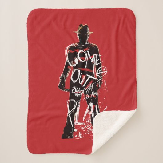 A悪夢オンElm通り |来出と遊 シェルパブランケット (正面)