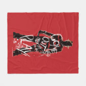 A悪夢オンElm通り |来出と遊 フリースブランケット (正面(横))