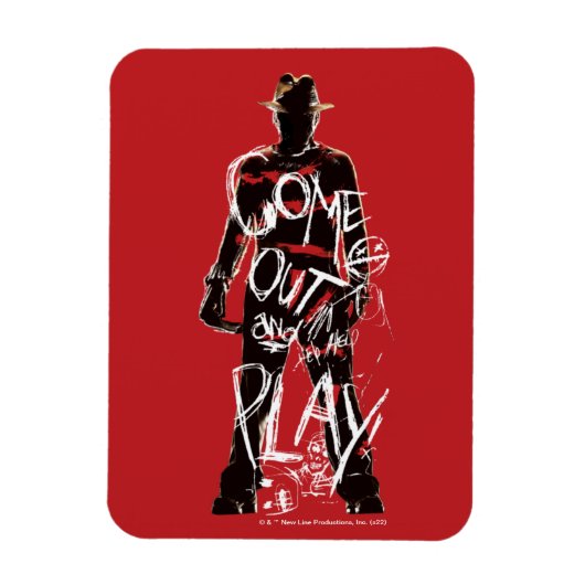 A悪夢オンElm通り |来出と遊 マグネット (縦)