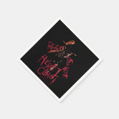 A悪夢オンElm通り |準備完了または終了 スタンダードカクテルナプキン (角)