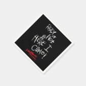 A悪夢オンElm通り |私は来 スタンダードカクテルナプキン (角)