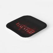 A悪夢オンElm通り |血文字 ペーパープレート (傾斜あり)