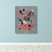 A悪夢オンElm通り | Freddy Kruegerトーク キャンバスプリント (インサイチュ (ウッドフロア))