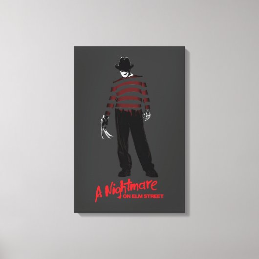 A悪夢オンElm通り | Freddy Krueger キャンバスプリント (正面)