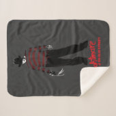 A悪夢オンElm通り | Freddy Krueger シェルパブランケット (正面(横))