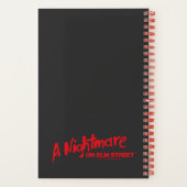 A悪夢オンElm通り | Freddy Krueger ノートブック (裏面)