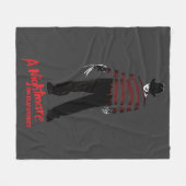 A悪夢オンElm通り | Freddy Krueger フリースブランケット (正面(横))