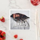 A悪夢オンElm通り | Freddy Krueger Peek スタンダードカクテルナプキン (インサイチュ)