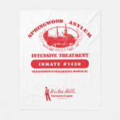 A悪夢オンElm通り | Springwoodの亡命 フリースブランケット (正面)