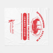 A悪夢オンElm通り | Springwoodの亡命 フリースブランケット (正面(横))