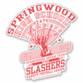 A悪夢オンElm通り | Springwood High シール (正面)