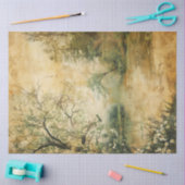 A春エフェメラシリーズデザイン#3 薄葉紙 (クラフト)