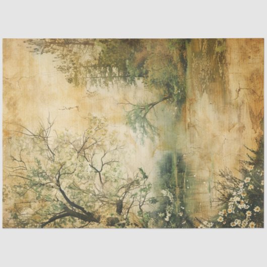 A春エフェメラシリーズデザイン#3 薄葉紙 (正面)