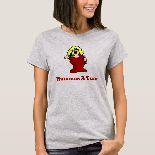 A曲をフムスする Tシャツ (正面)