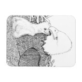 A母ラブハリエット+ベビーE16 CUDLE マグネット (横)