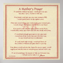 A母祈りの言葉©2012 byトリンカ丁寧（ポスター） ポスター