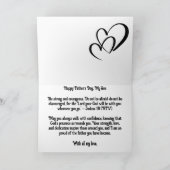 A母賛美:私の息子のための強さと信仰 カード (内部)