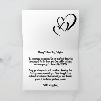 A母賛美:私の息子のための強さと信仰 カード