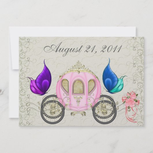 A王室のの結婚パーティー- SRF 招待状 (正面)