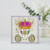 A王室のイベント – マルディグラス – カーニバル- SRF 招待状 (スタンド正面)