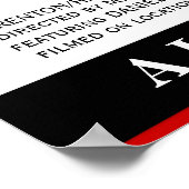 A結婚が思い出すカスタム映画ポスター–3 ポスター (角)