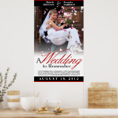 A結婚が思い出すカスタム映画ポスター–3 ポスター (キッチン)