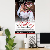A結婚が思い出すカスタム映画ポスター–3 ポスター (ホームオフィス)