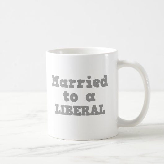 A結婚したへ自由主義の コーヒーマグカップ (右)