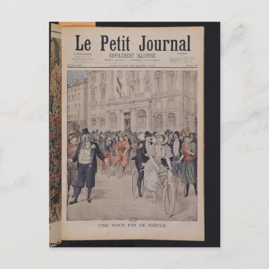 A結婚の自転車 ポストカード (正面)