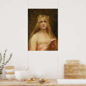 A美しいクラシカルバイレオン・フランソワ・コーマー ポスター (キッチン)