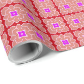 A色鮮やかのクラシックトレンディーパターンデザイン ラッピングペーパー (ロールコーナー)