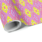 A色鮮やかのクラシックトレンディーパターンデザイン ラッピングペーパー (ロールコーナー)