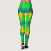 A色鮮やかのクラシック「Ratti_クリエイティブ_Arts」 レギンス (裏面)