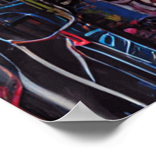 A通りユニークコレクション：グラフィティ・アナルチ ポスター (角)