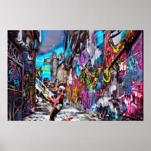 A通りユニークコレクション:グラフィティ・アナルチ ポスター (正面)