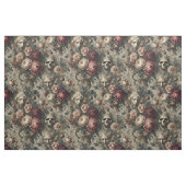 A開花 – ゴシック様式の文タイル ファブリック (ファットクウォーター)