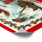 A雪だるま ポスター (角)